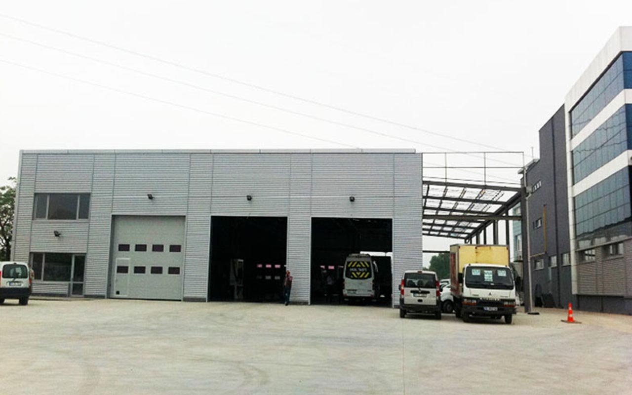 Mengerler A.Ş. LKW Servis Binası